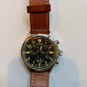 Timex Waterbury Chronograph -- Red Wing collaboration